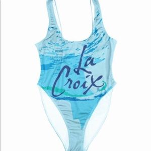 LA CROIX ONE PIECE BATHING SUIT - PURE/BLUE - L
